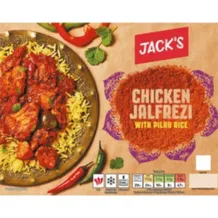 Jack's Chicken Jalfrezi With Pilau Rice 400g
